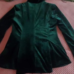 Green Velvet Jacket